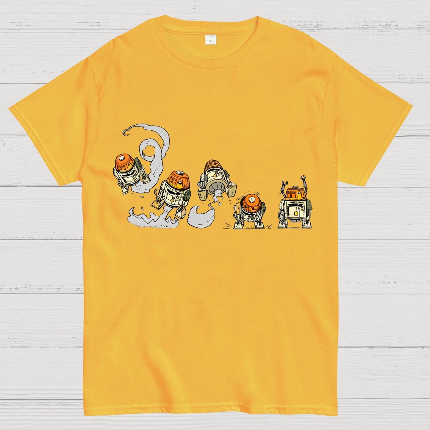 Panic Robot Geek T-Shirt