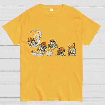 Panic Robot Geek T-Shirt