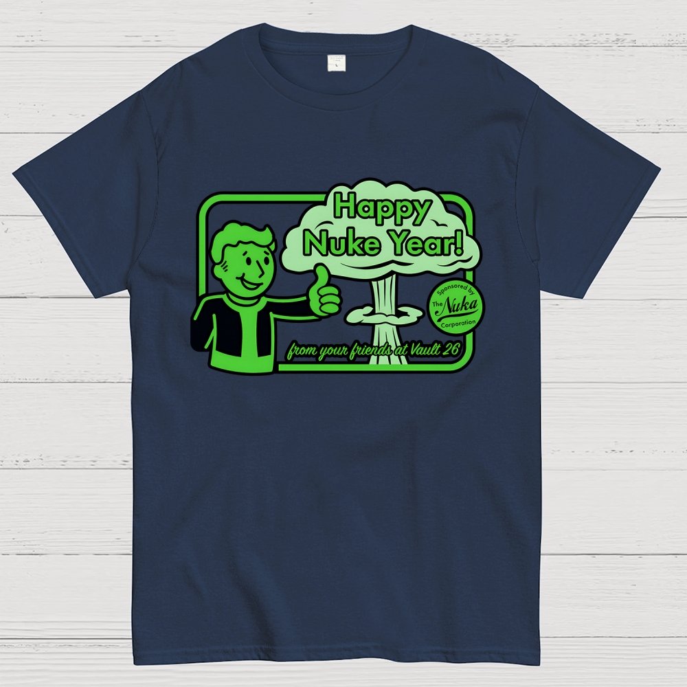 Happy Nuke Year Geek T-Shirt