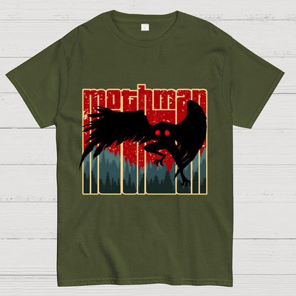 Cryptid Mothman Unisex Geek T-Shirt