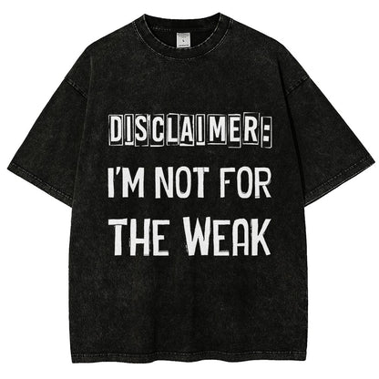 Disclaimer Vintage Distressed T-shirt