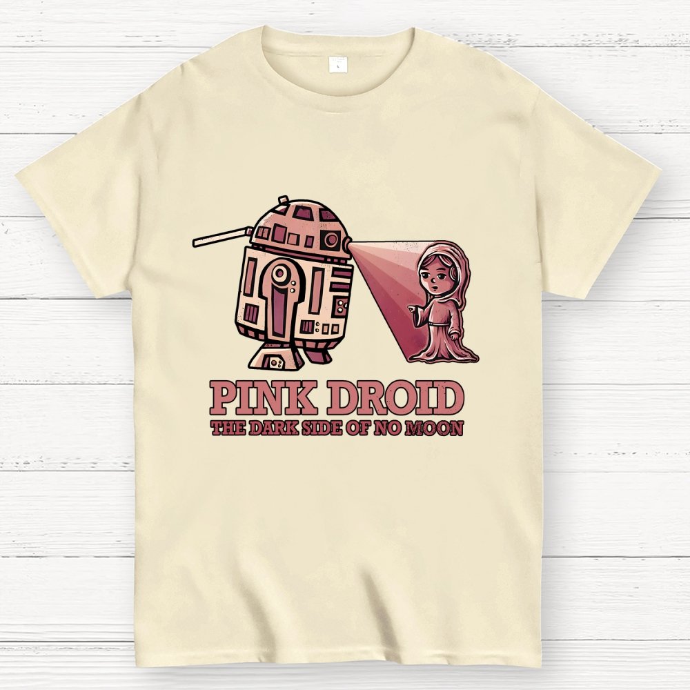 Pink Droid Geek T-Shirt