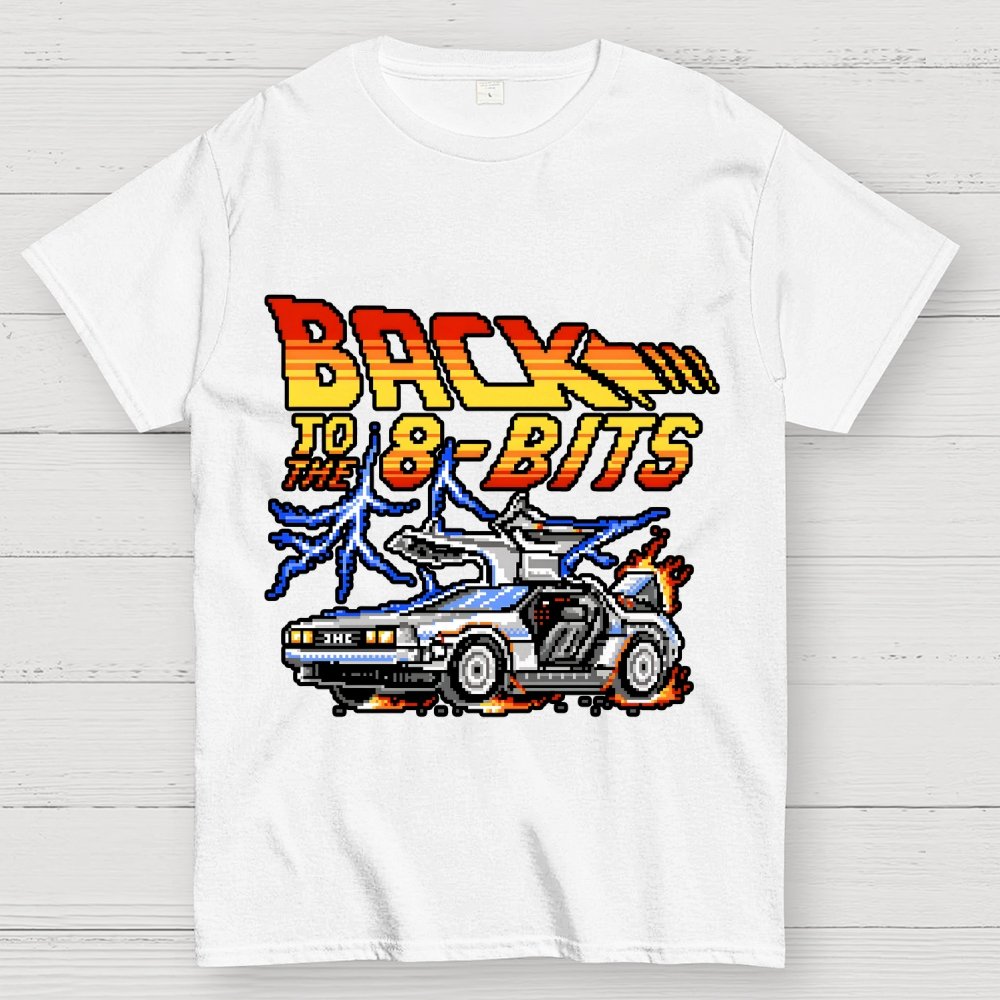 Back To The 8 Bits Geek T-Shirt