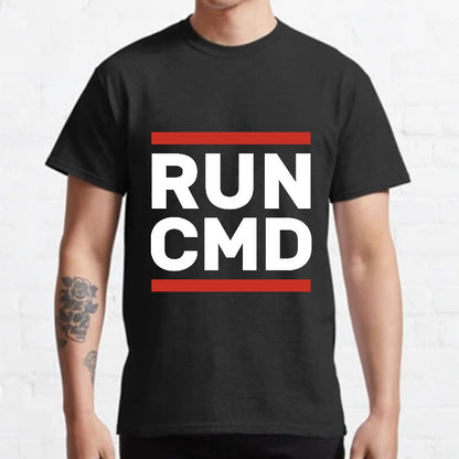 RUN CMD Geeky T-Shirt