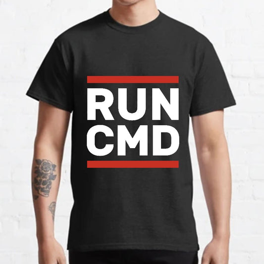 RUN CMD Geeky T-Shirt