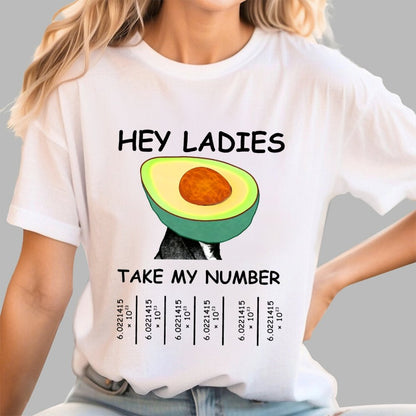 Avocadro - Funny Avogadro's Number Geek T-Shirt