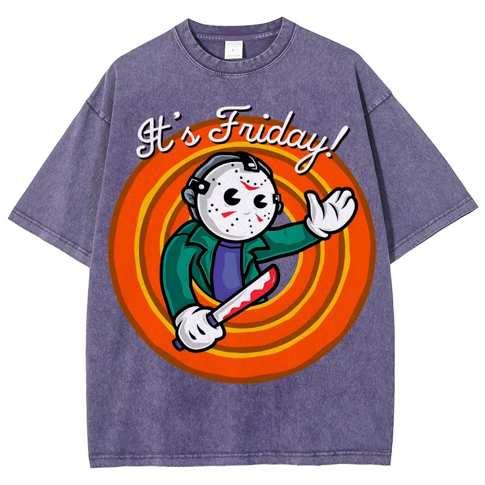 It's Friday Vintage Distressed T-shirt