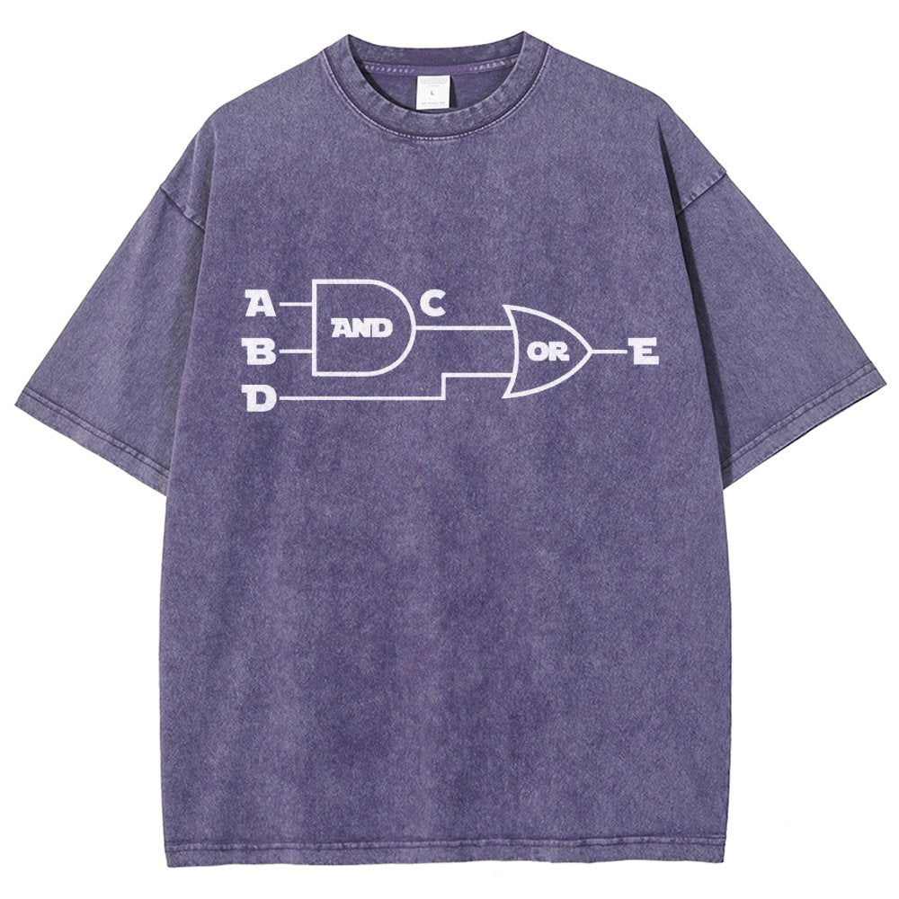 And-Or Vintage Distressed T-shirt