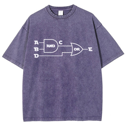 And-Or Vintage Distressed T-shirt