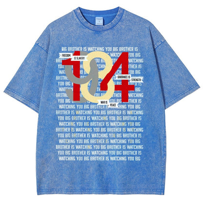 1984 Vintage Distressed T-shirt