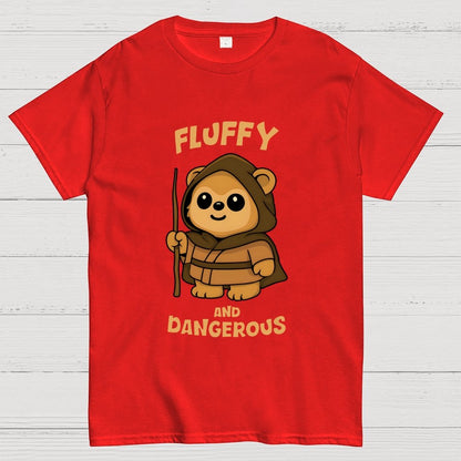 Fluffy and Dangerous Geek T-Shirt
