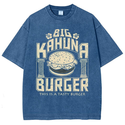 Big Wave Burger Vintage Distressed T-shirt