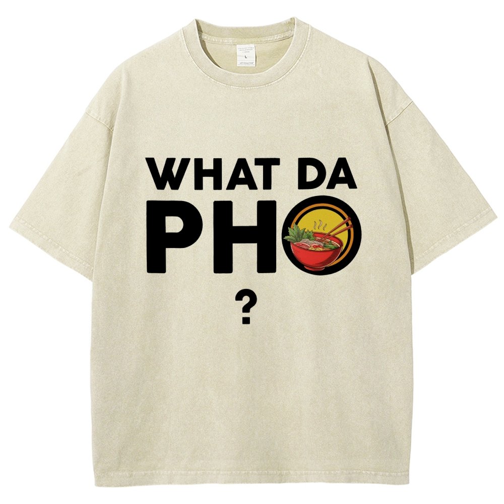 What Da Pho? Vintage Distressed T-shirt
