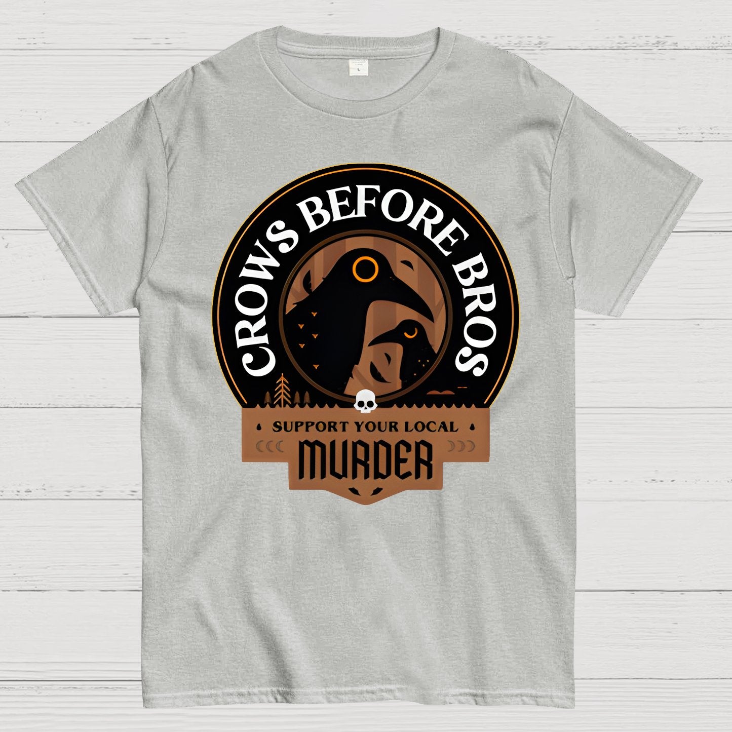 Crows Before Bros Geek T-Shirt
