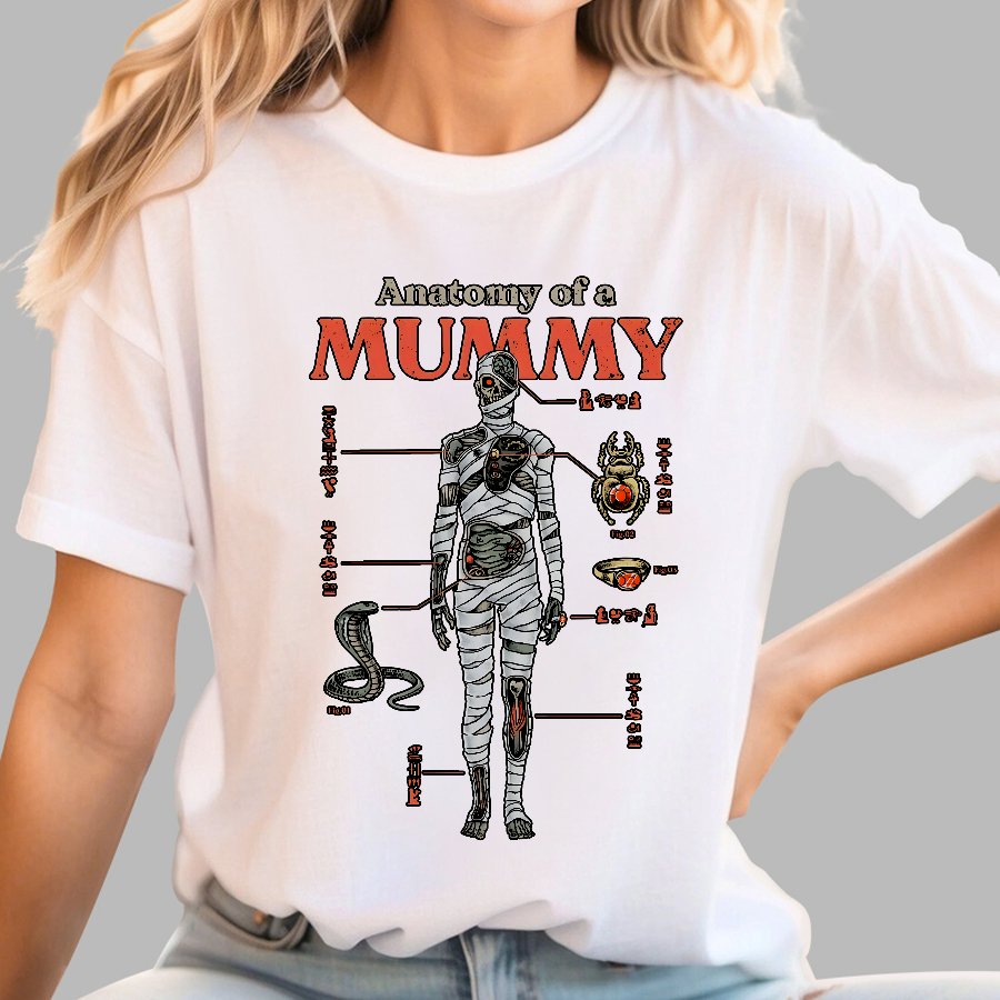 Mummy Anatomy Geek T-Shirt