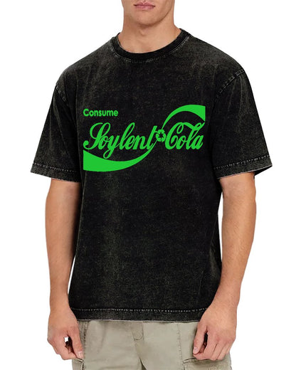 Consume Galactic Cola! Vintage Distressed T-shirt