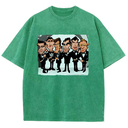 Six Faces One Spy Vintage Distressed T-shirt