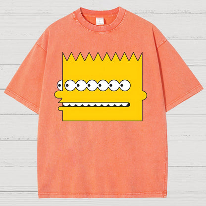 Multi Multi Funny Nerd Vintage Distressed T-shirt