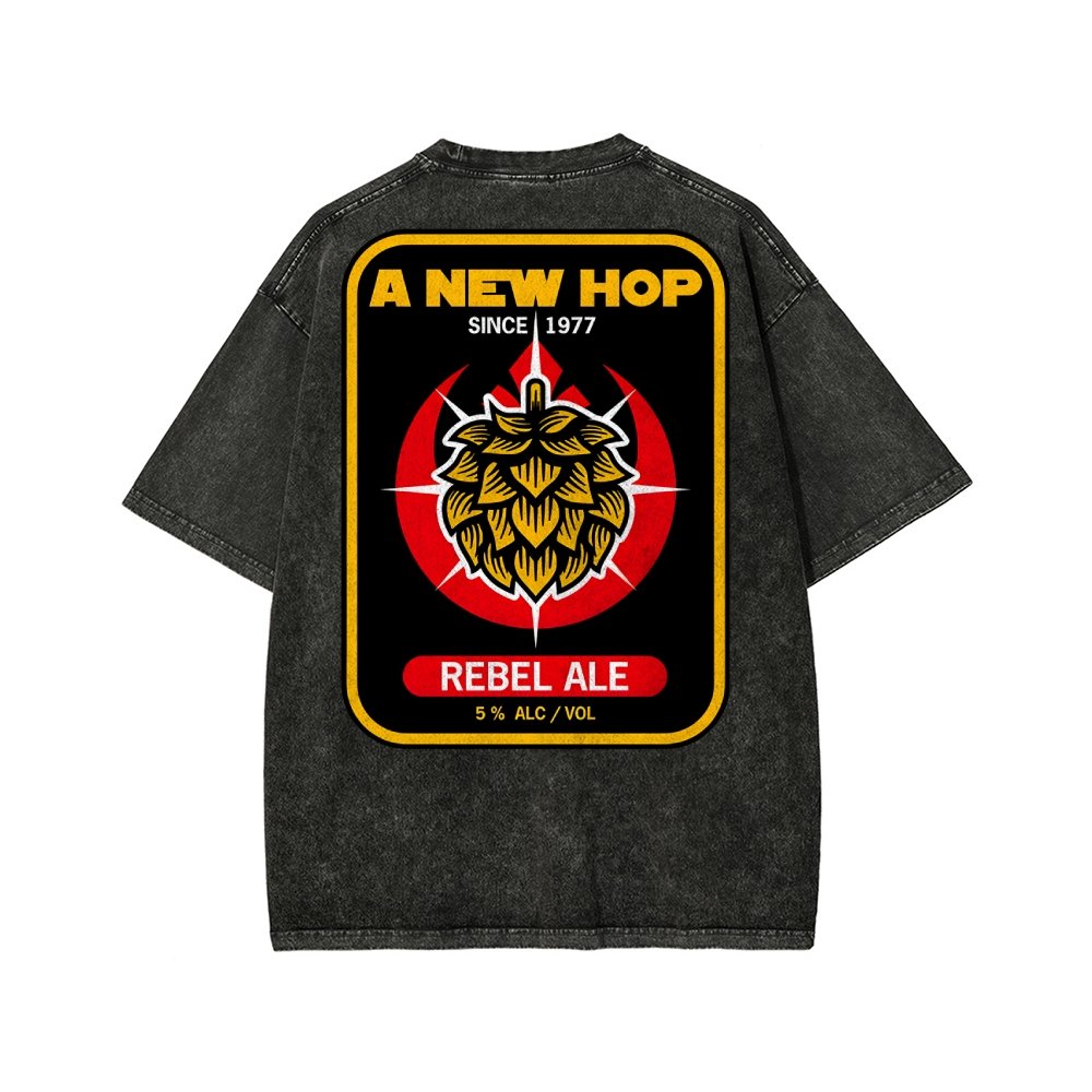 A New Starry Rebel Ale Washed T-shirt