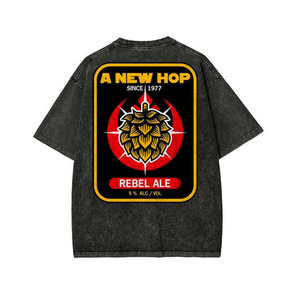 A New Starry Rebel Ale Washed T-shirt