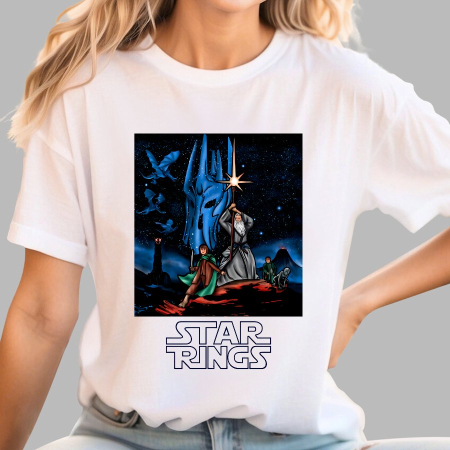 Star Rings Geek T-Shirt