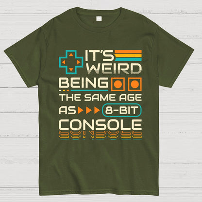 8-Bit Aged Geek T-Shirt