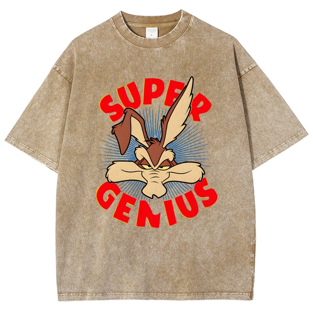 Super Genius Vintage Distressed T-shirt