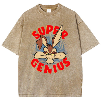 Super Genius Vintage Distressed T-shirt