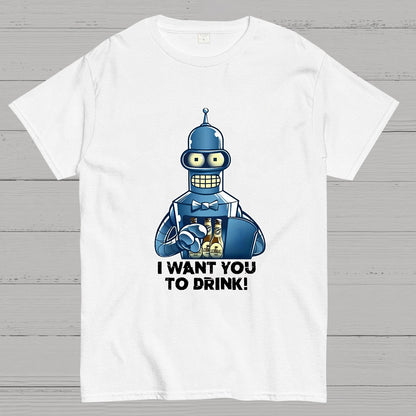 I Want You To Drink Geek T-Shirt