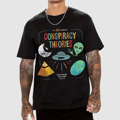 The Big Book Of Conspiracy Theories Geek T-Shirt