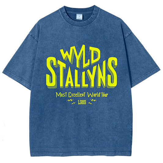 Wyld Stallyns Vintage Distressed T-shirt