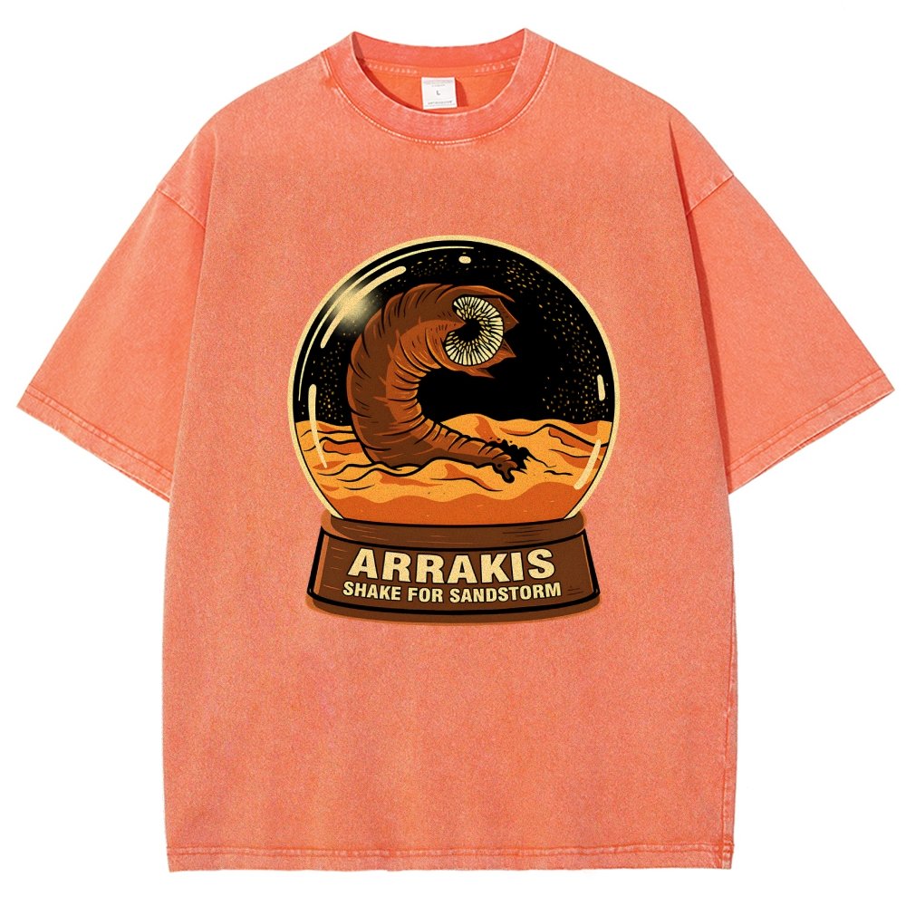 Spice Globe Souvenir Vintage Distressed T-shirt