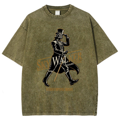 Keep Sky Walking Vintage Distressed T-shirt