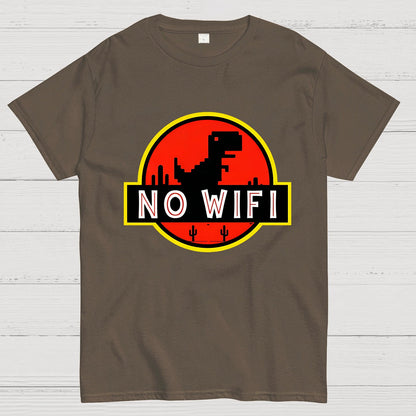 No Wifi！Geeky T-Shirt