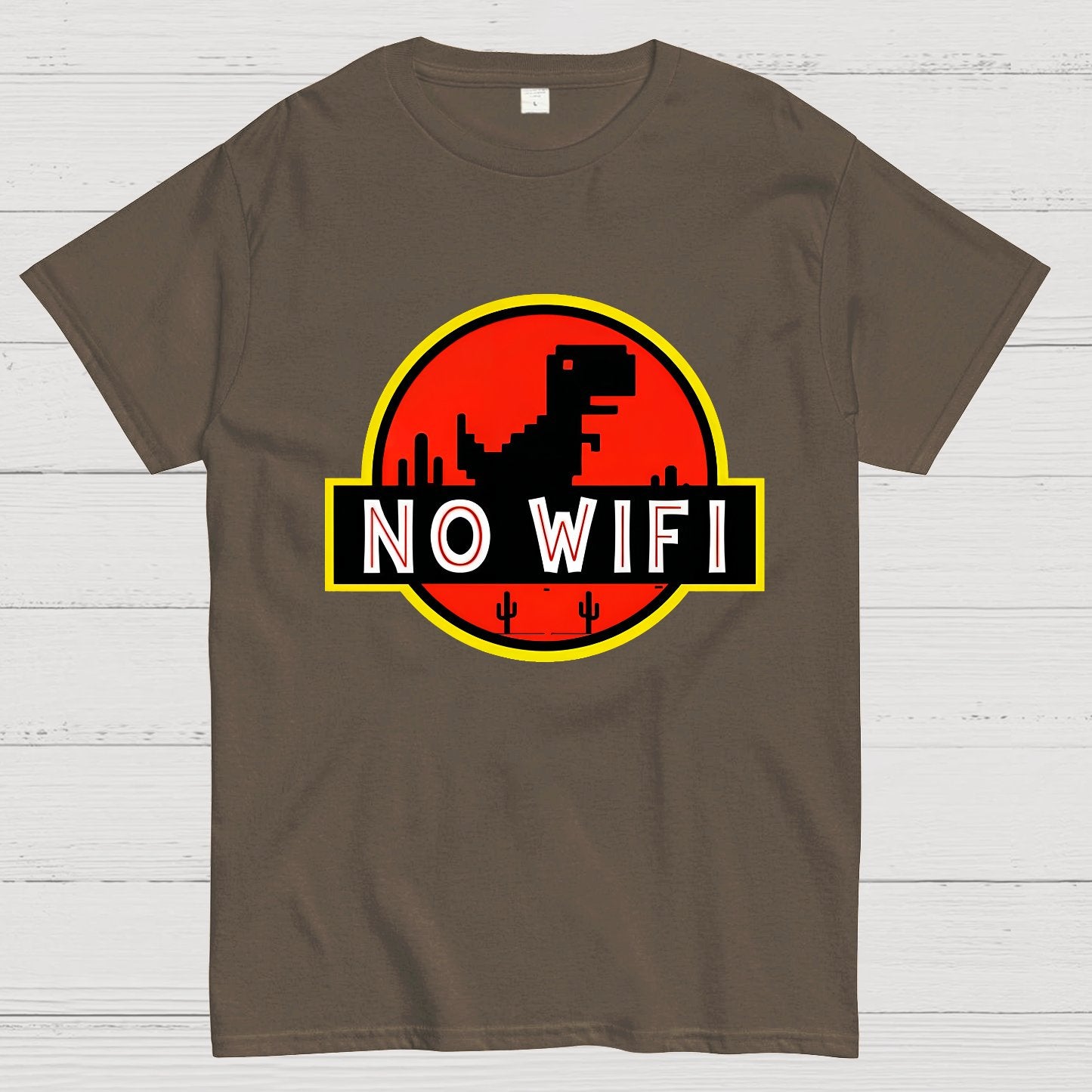 No Wifi��Geeky T-Shirt