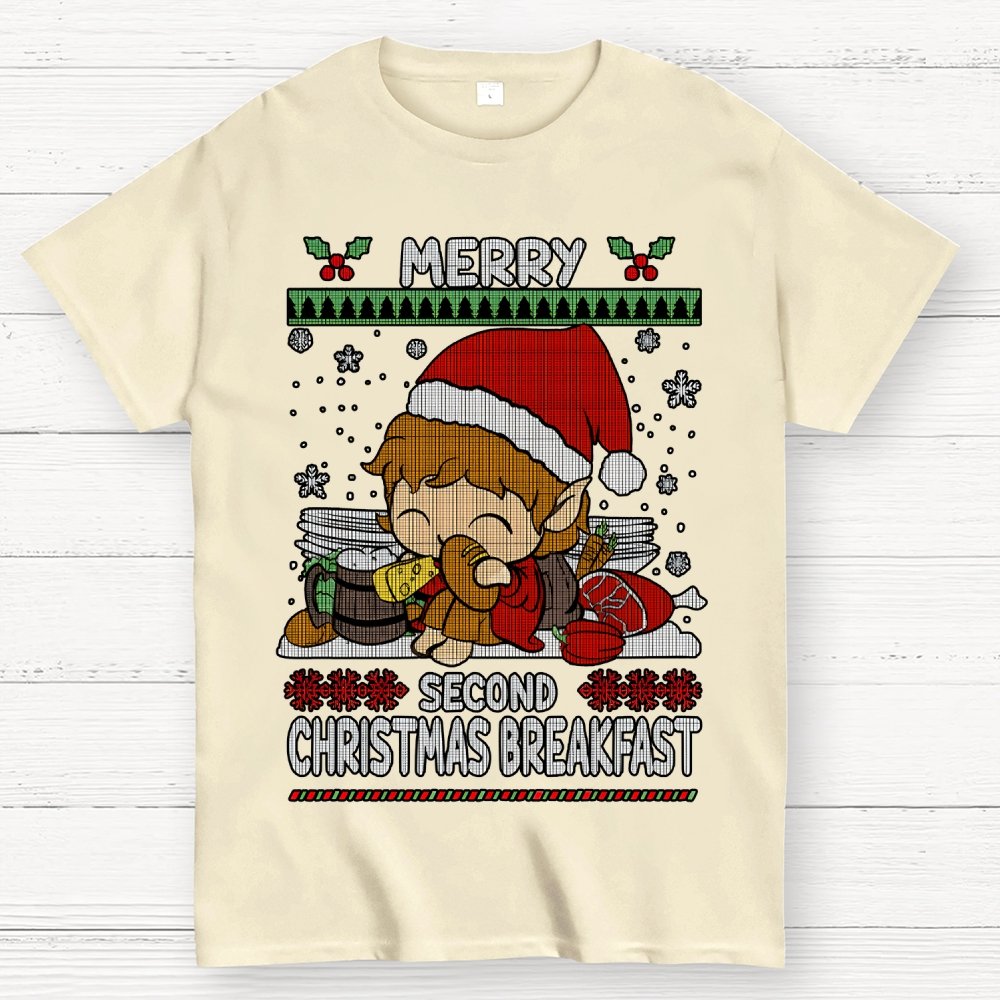 Extra Breakfast Christmas Geek T-Shirt