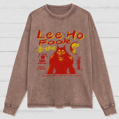 Lee Ho Fooks Washed Long Sleeve Tee