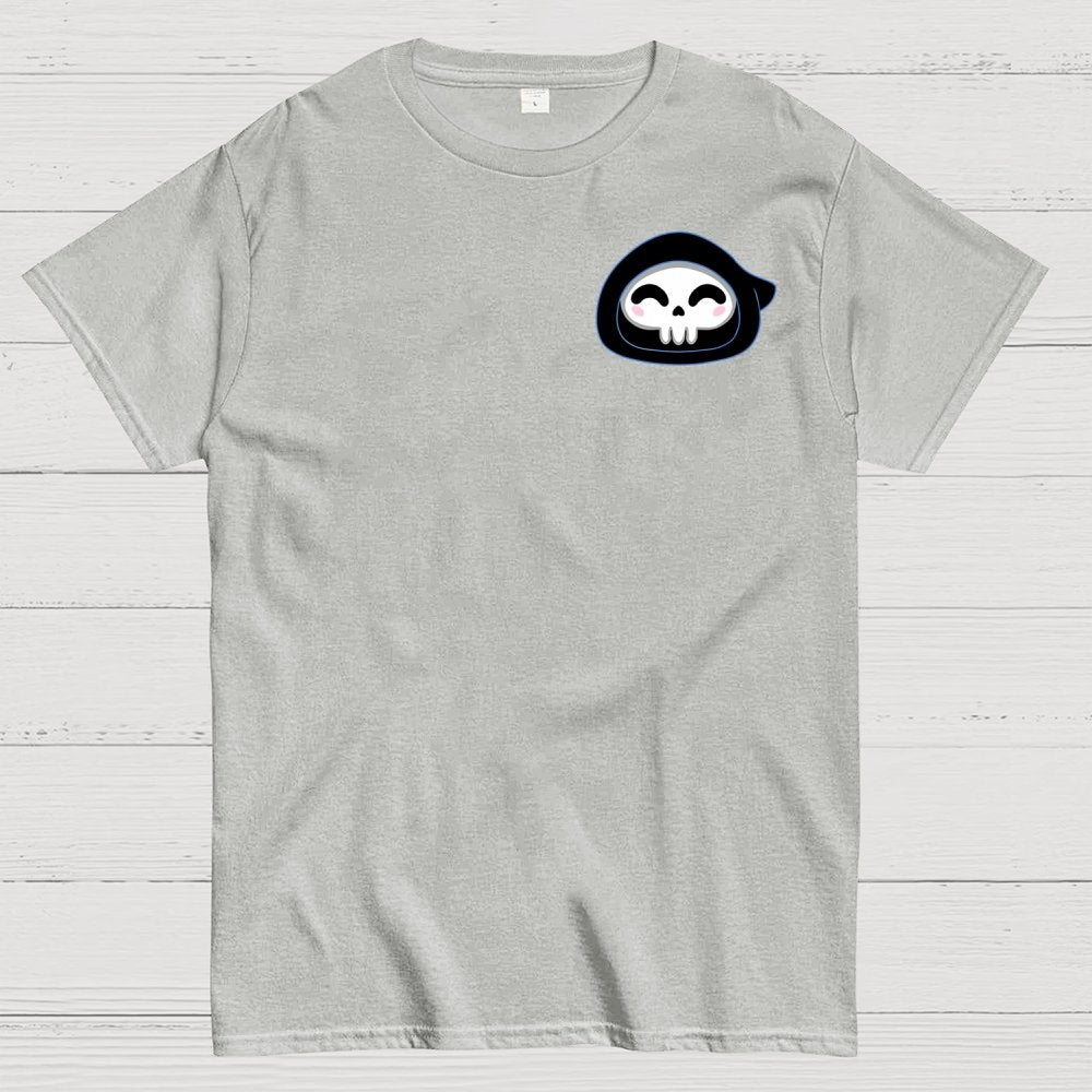 Right Behind You Halloween Front And Back Printing Geek T-Shirt