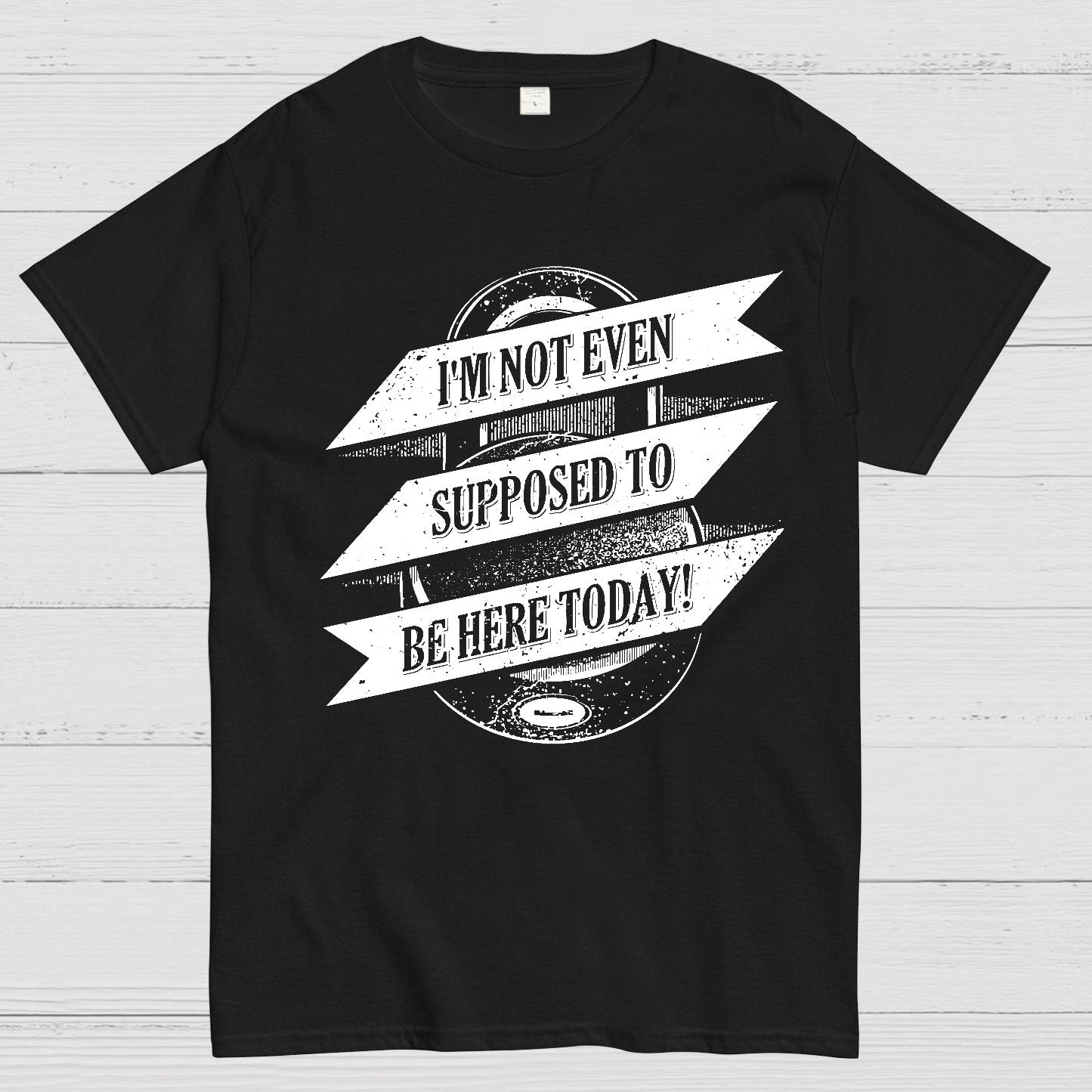 Not Supposed To Be Here Nerdy T-Shirt