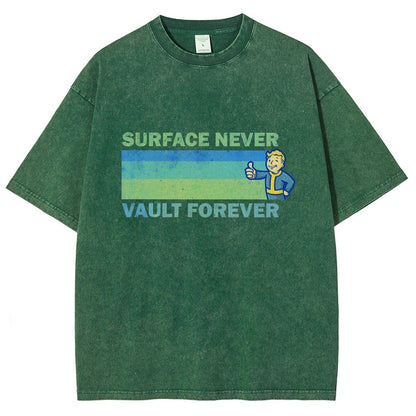 Vault Forever Vintage Distressed T-shirt