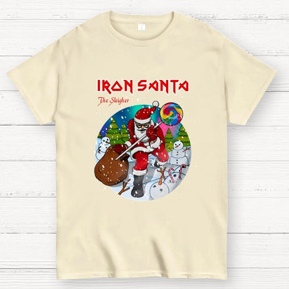 Iron Santa Geek T-Shirt
