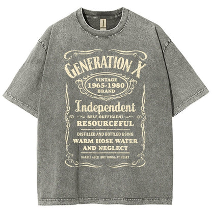 Barrel Aged, But Young At Heart Vintage Distressed T-shirt