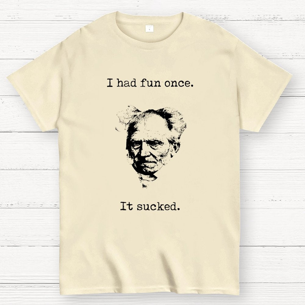 I Had Fun Once - It Sucked Geek T-Shirt