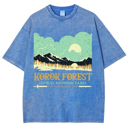 Legendary Forest Vintage Distressed T-shirt