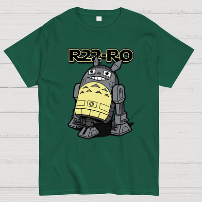Funny Sci-fi Droid Anime Mashup Geek T-Shirt