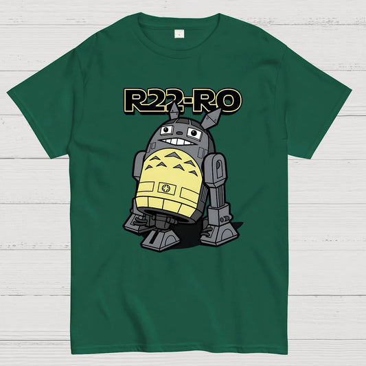 Funny Sci-fi Droid Anime Mashup Geek T-Shirt