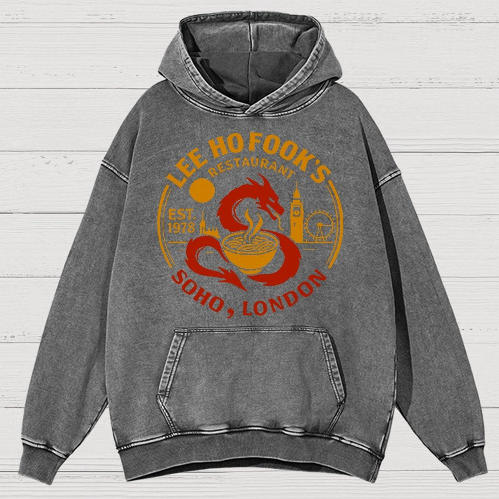 Lee Ho Fooks Vintage Distressed Hoodie