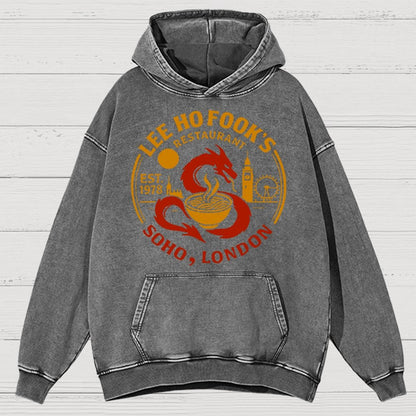 Lee Ho Fooks Vintage Distressed Hoodie