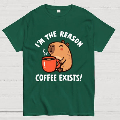 The Reason Coffee Exists Geek T-Shirt