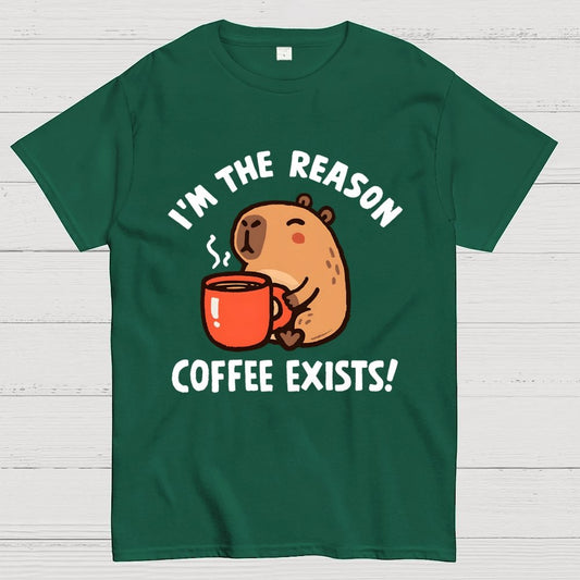 The Reason Coffee Exists Geek T-Shirt